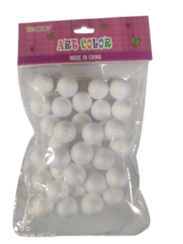 Burbulai iš polistirolio diametras 20mm 30vnt