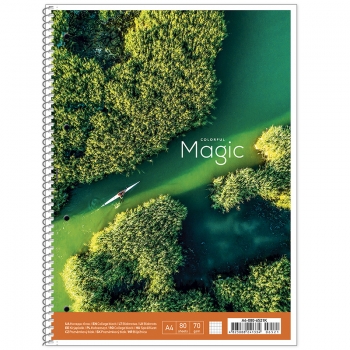 Sąsiuvinis Schoolboy,80 lapų, langeliais, A4, 70gsm