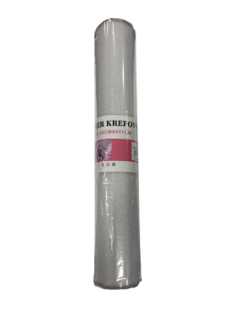 Organza blizgi baltos sp.28x457cm
