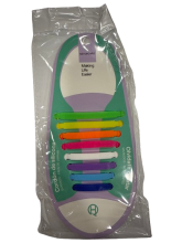 Raišteliai batams įvairių sp.silikoniniai