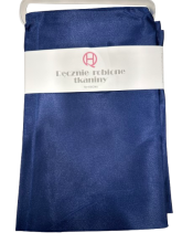 Audinys atlasinis  mėlynos sp.70cm x 150cm