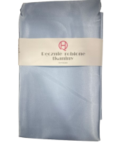 Audinys atlasinis šviesiai mėlynos sp.70cm x 150cm