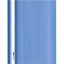 segtuvėlis skaidriu viršeliu, EkonoMix, A5, mėlynos sp.