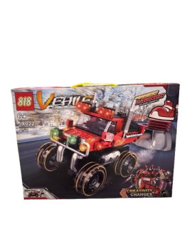Konstruktorius Mašina-Robotas 458vnt