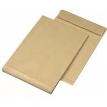Vokas B4, 250x353x40mm,120g., su praplatėjimu, rudos spalvos