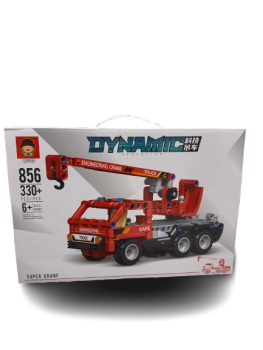 Konstruktorius Super kranas 856 raudonos sp. 330vnt