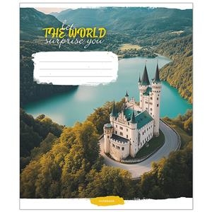 Sąsiuvinis Schoolboy, 96 lapų, 60 gsm, langeliais, B5