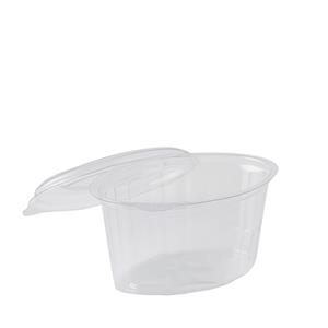 Padažo indelis, PET, su atlenkiamu dangteliu, 100ml, 100vnt