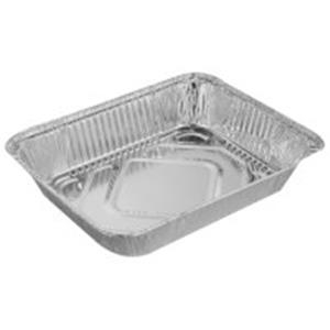 Vienkartinis indas, GN 1/2, aliuminis, 3,6l 32.5 x 26,3 x H 6,5 cm, 1vnt
