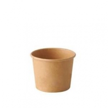 Vienkartinis indelis padažui KRAFT, popierius, PE, 60 ml, D 6cm, 50vnt