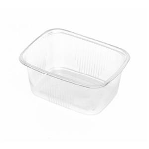 Vienkartinis indelis 100vnt skaidrus 250 ml 10,8 x 8 x H 5,1cm