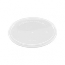 Daugartinis plastikinis dangtelis  sriubos  indeliui, D 120mm, 230-960 ml, bespalvis, 50vnt.