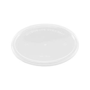 Daugartinis plastikinis dangtelis  sriubos  indeliui, D 120mm, 230-960 ml, bespalvis, 50vnt.
