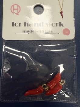 Pakabukas Pipiras raudonos sp.22mm3vnt