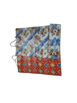 Dovanų maišas 24x40 cm. kalėdinis