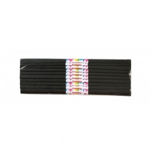 Poperius krepinis 50x200cm Happy Color juodas