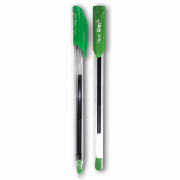 Gelinis rašiklis Flexi Gel 0,5 mm žalos sp.,