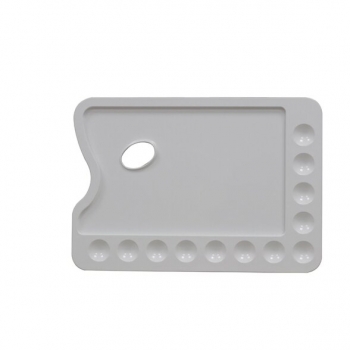 Paletė dažams maišyti Deler-Rowney plastikinė stsčiakampė 25x35 cm