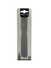 Žvakutės gimtadieniui sidabro sp.16vnt 16,5cm