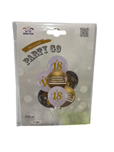 Balionai 18 skaičius 30cm 7vnt