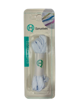 Raišteliai batams baltos sp.0,8cmx140cm 2vnt