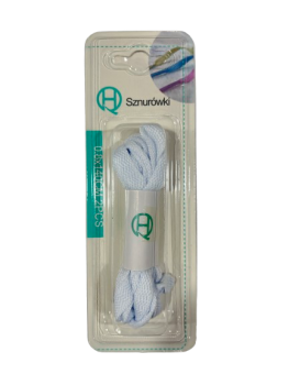 Raišteliai batams baltos sp.0,8cmx140cm 2vnt