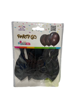 Balionai juodos sp.6vnt.30cm