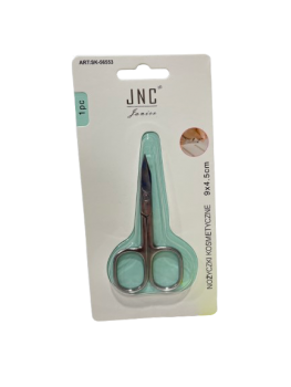 Žirklutės kosmetinės sidabro sp.9x4,5cm