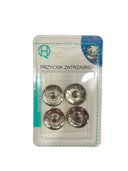 Užsegimai metaliniai prisiuvami 4vnt.25mm