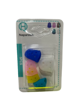 Antpirštis guminis įv.sp.5vnt.