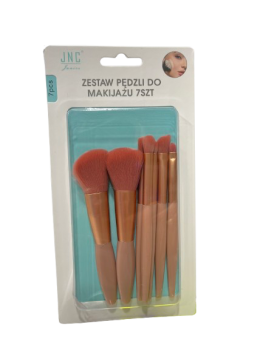 Šepetėliai kosmetikai rusvos sp.7vnt.