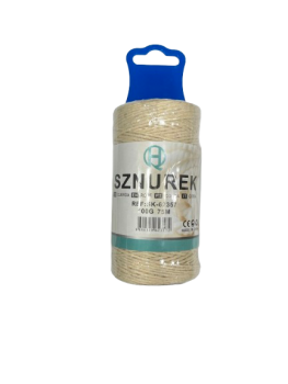 Virvė medvilnės gelsvos sp.75m100gr.