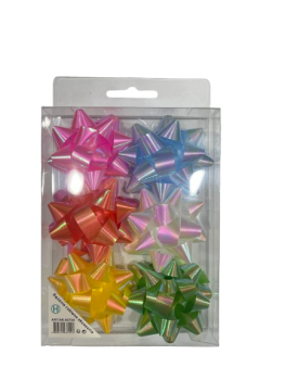 Kaspinas su lipduku pastelinių sp.6vnt 5,5cm