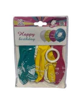 Balionai gimtadieniui įv.sp.8vnt.30cm