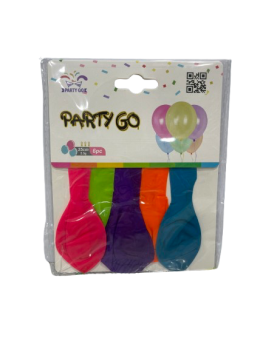 Balionai įv.sp.6vnt.25cm