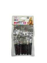 Švilpukas gimtadieniui sidabro sp.6vnt.6,5cm