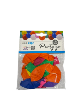 Balionai įv.sp.20vnt.25cm