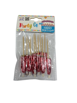 Smeigtukai Skėtis rožinės sp.12vnt.10,5cm