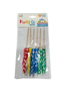 Smeigtukai Skėtis įv.sp.6vnt.15cm