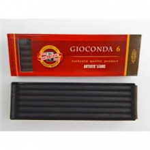 Anglis dirbtinė dailei Koh-I-Noor Gioconda 8673/3 Hard 6 vnt., 5,6 mm / 120 mm