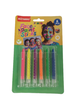 Kreidelės veidui dažyti 6sp MOTARRO
