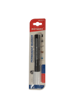 Markeris MOTARRO permanentinis baltos sp 3.0mm smailiu galu