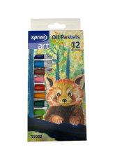 Aliejinė pastelė 12sp. ART SPREE