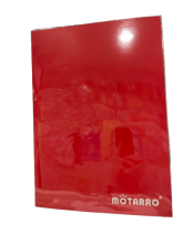 Segtuvas A4 su įsegėle kartoninis raudonos sp. MOTARRO