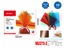 Celofanas MOTARRO 240x320mm 10lapų įvairių sp