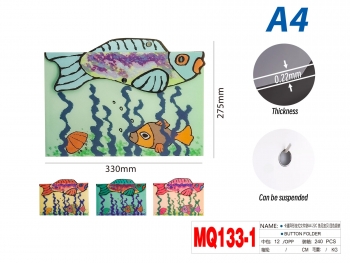 Vokas-dėklas su spaustuku A4 ŽUVYTĖ MOTARRO