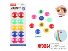 Magnetai 30mm 10vnt 5-ios spalvos MOTARRO