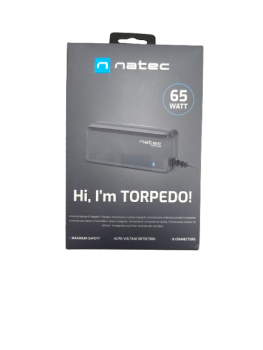 Adapteris kompiuteriui įvairiomis jungtimis NATEC 65W