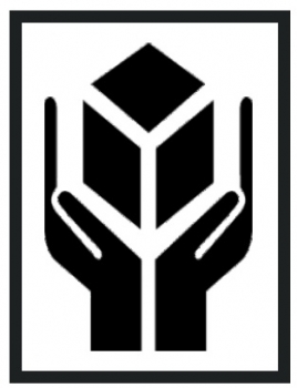 Informacinis lipdukas siunčiamų prekių pakuotės ženklinimui ATSARGIAI, 52x40mm, 100 vnt.