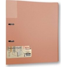 Segtuvas plastikinis Penmate Morandi A4 2 žiedų rožinės spalvos